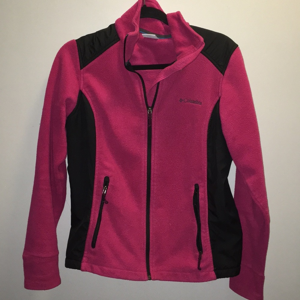 Fuschia Columbia Zip Up